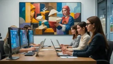 AI for processing academic texts