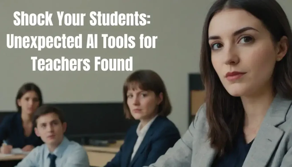 Shock Your Students: Unexpected Ai Tools For Teachers Found 2 Shock Your Students-Unexpected AI Tools for Teachers Found