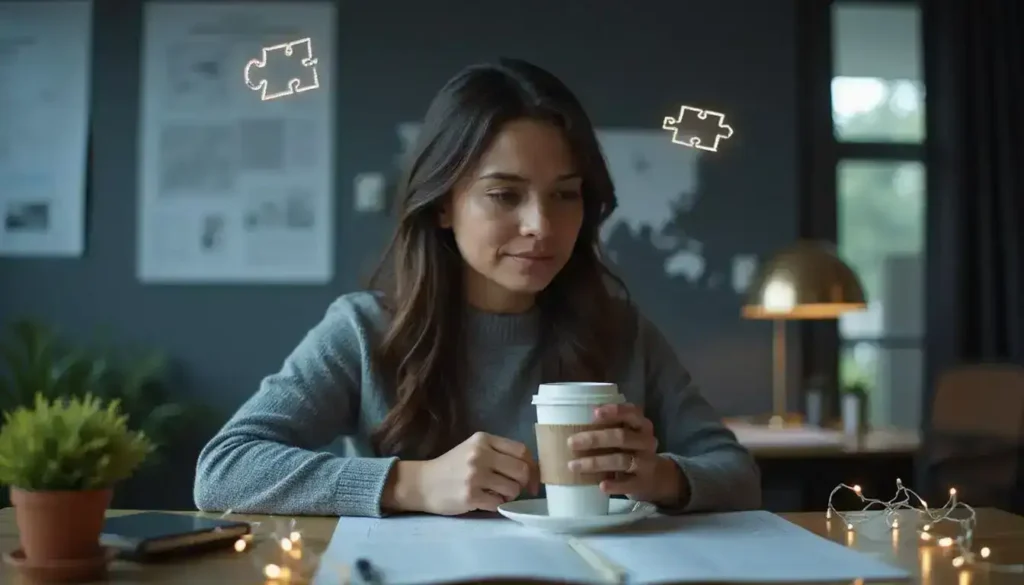 A Woman In A Modern Office Interacts With Her Ai Assistant In A Playful Yet Exasperated Manner. ai assistants for business-what is an ai assistant for business