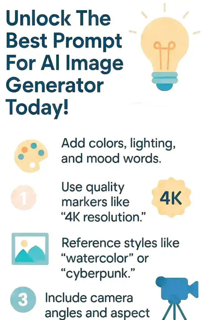 Unlock The Best Prompt For Ai Image Generator Today! 2 infographic unlock the best prompt for ai image generator today